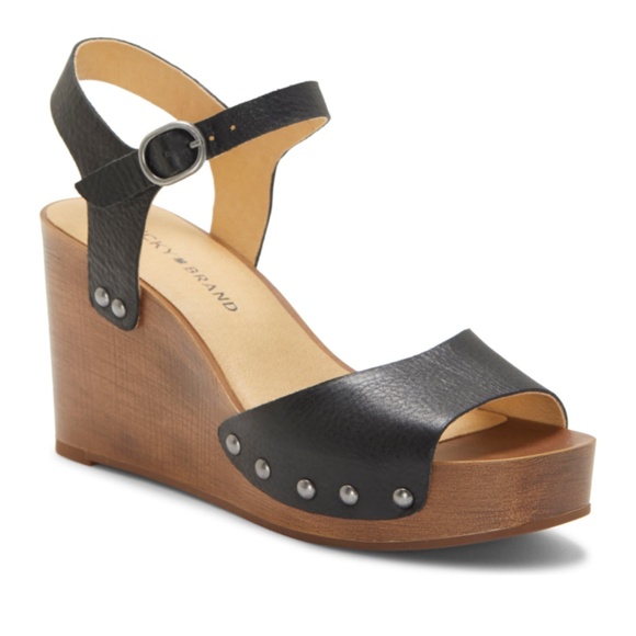 Lucky Brand Zashti Wedge Sandal - Picture 3 of 6